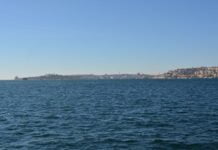 Constantine dismounted and ascended